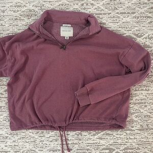 Zip up sweatshirt